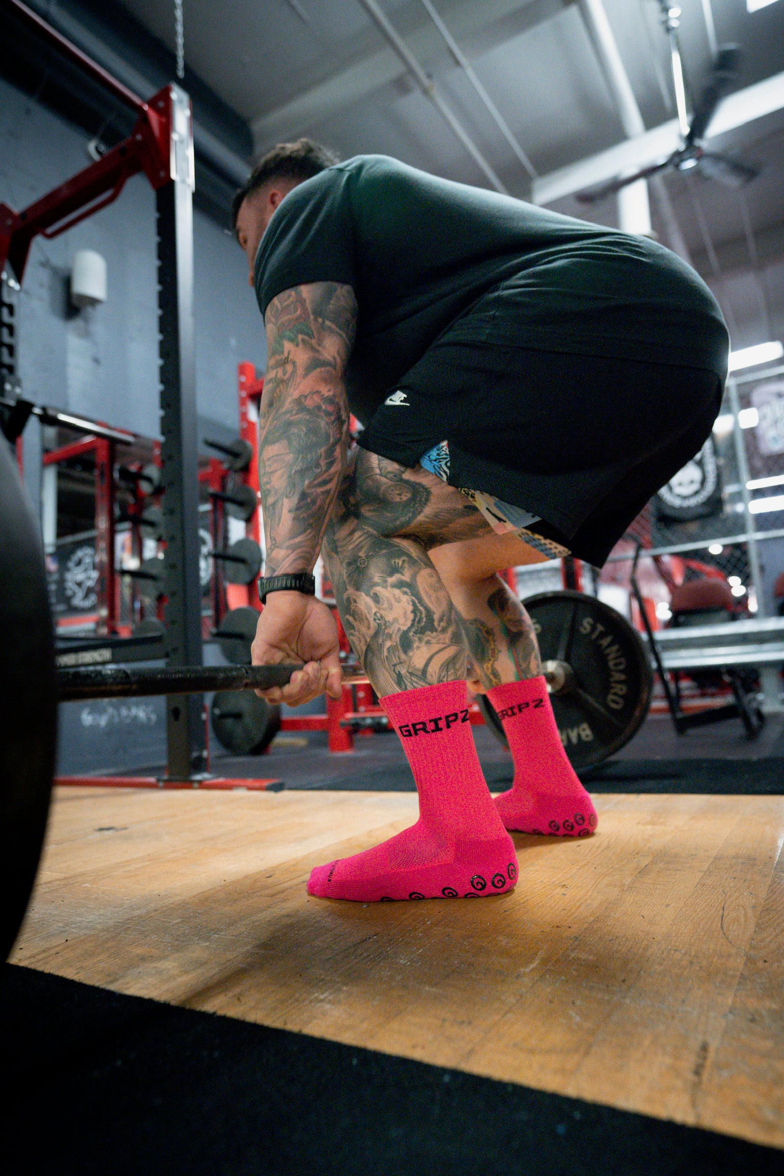 Pink Gripz Socks